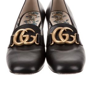 Gucci Victorie GG Block Heel Pump size 41